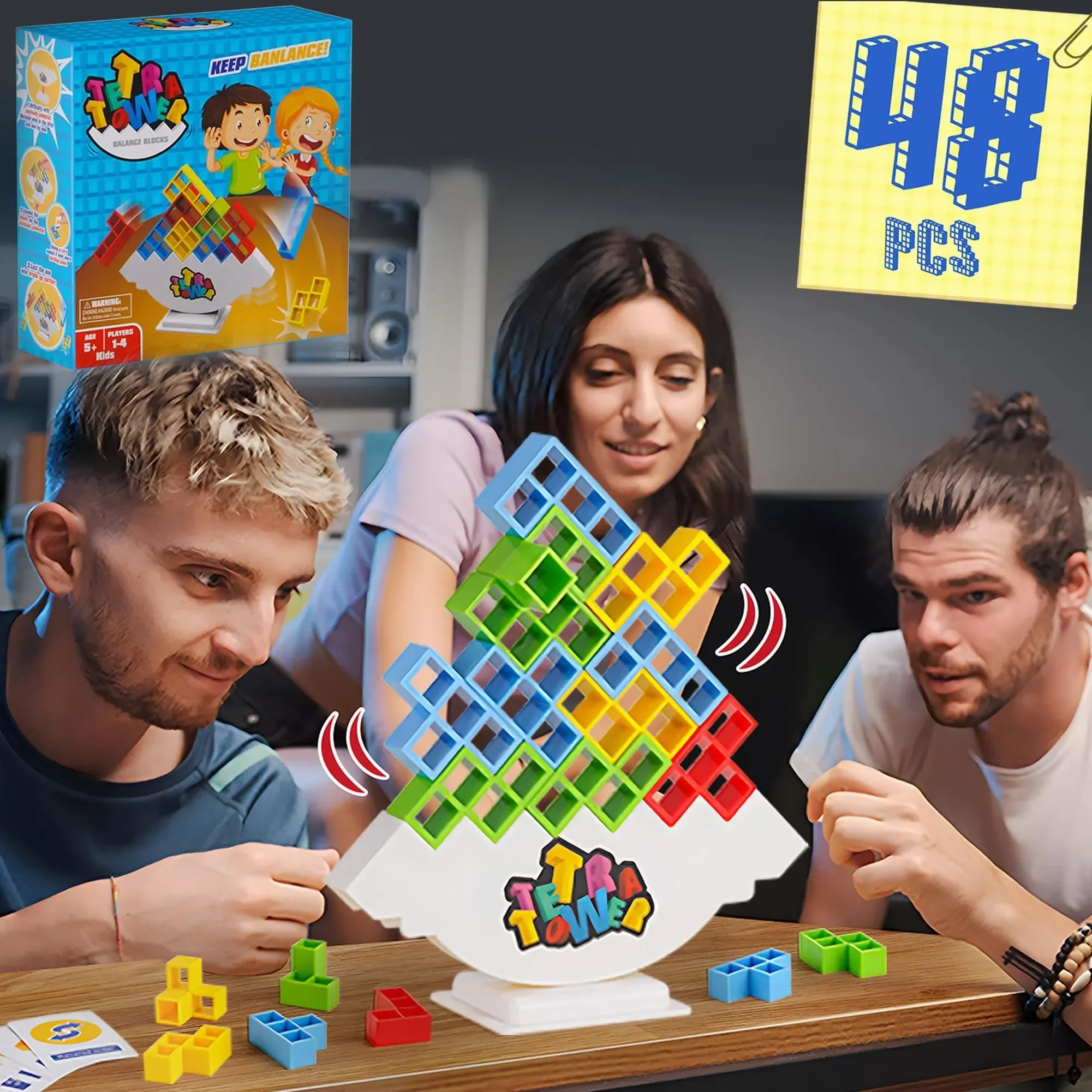 Tétra - Le jeu pour enfants et adultes - Des moments inoubliables !