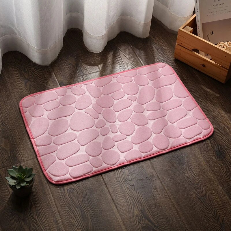 Tapis de douche rembouré et absorbant