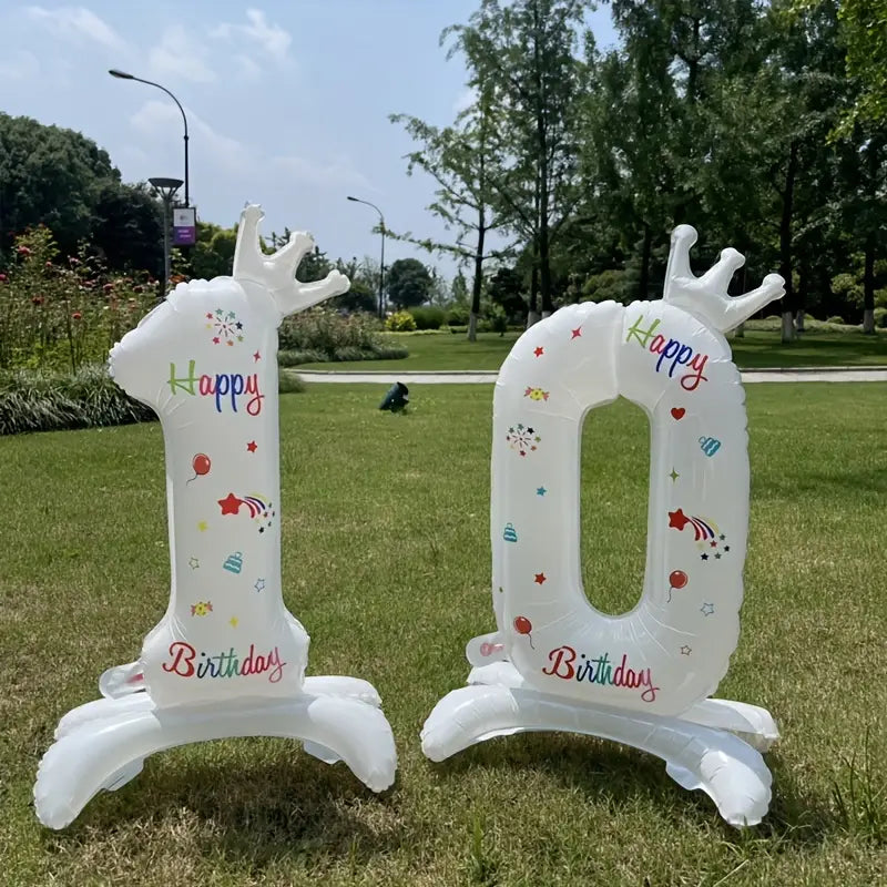 Ballon numérique pour anniversaire - 81cm de hauteur