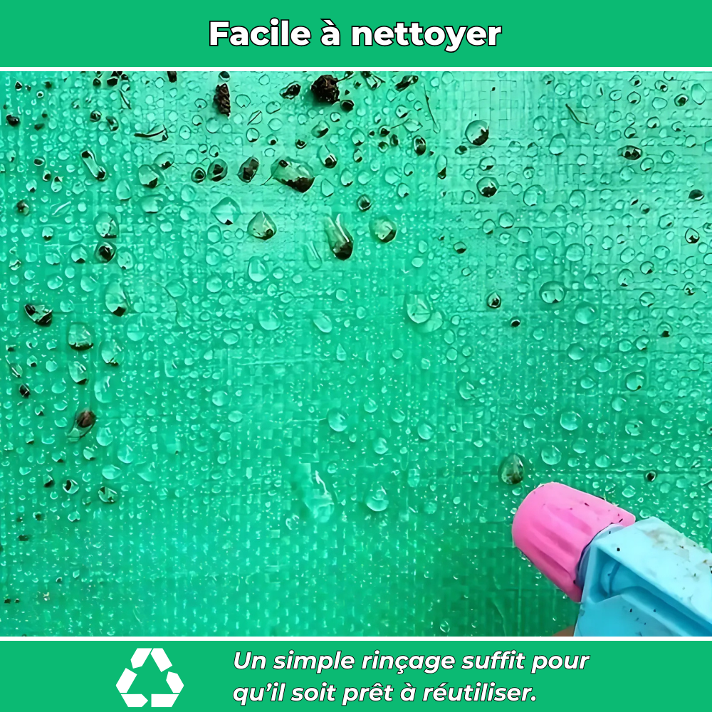 Tapis de rempotage anti-salissures pour un jardinage propre