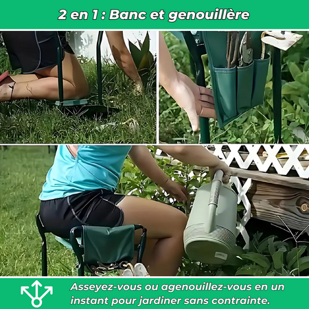 Tabouret de jardinage Orthopédique