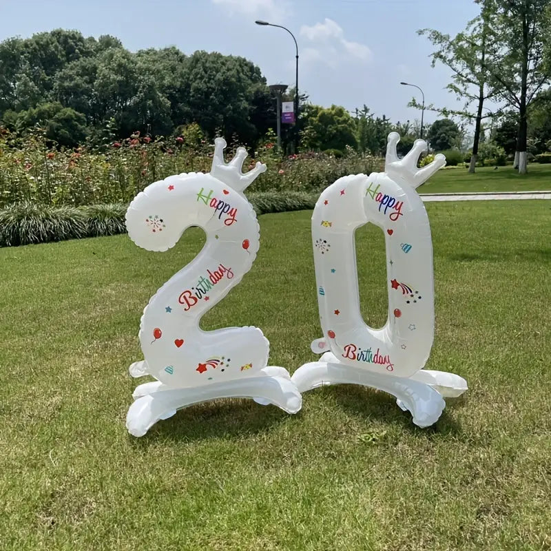 Ballon numérique pour anniversaire - 81cm de hauteur