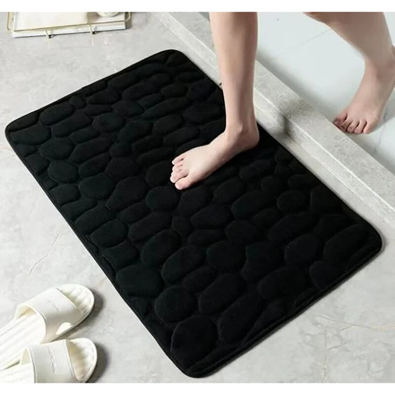 Tapis de douche rembouré et absorbant