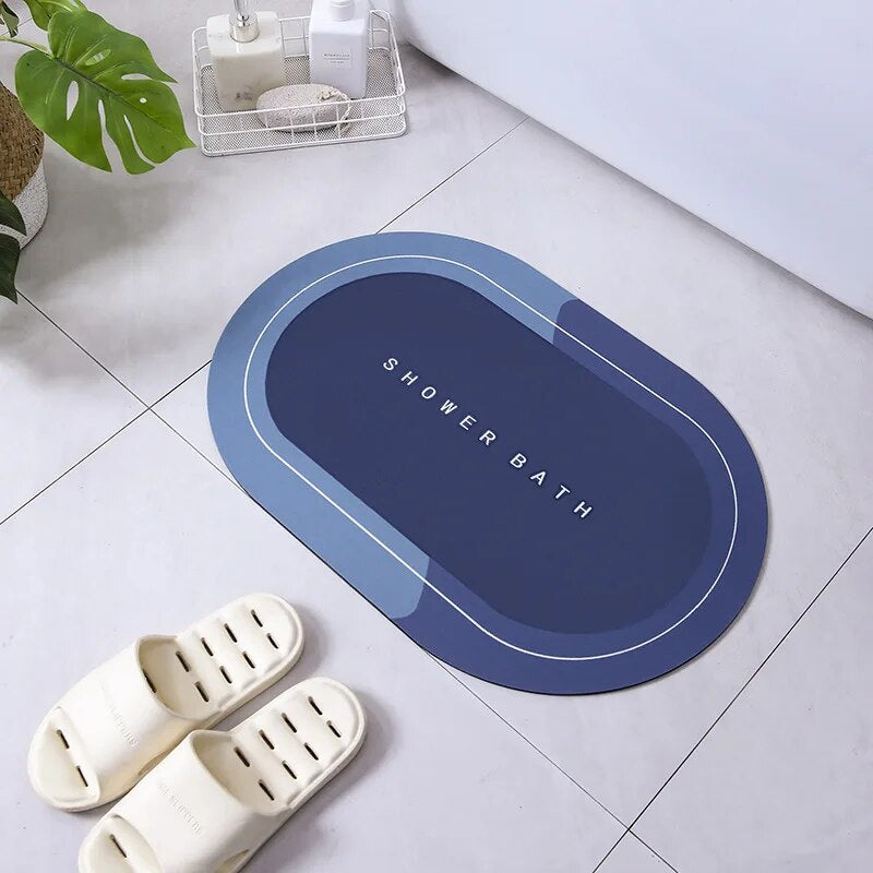 Tapis de douche absorbant