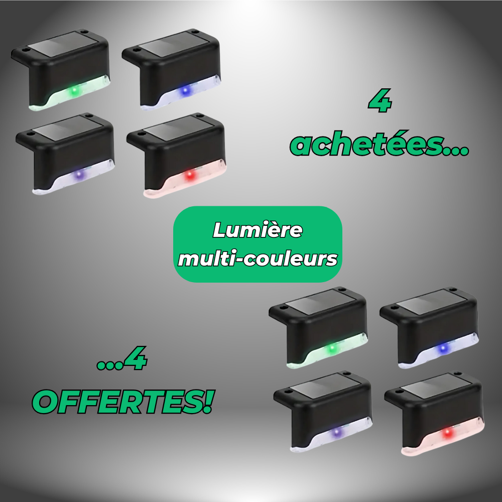 Lampes LED Solaires – Éclairage automatique et étanche pour vos extérieurs