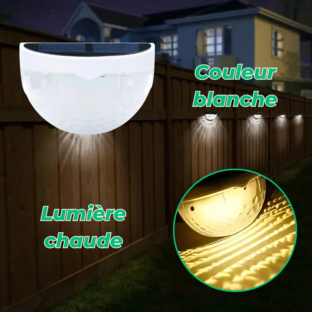 Lampes solaires - Éclairage LED solaire étanche pour tous vos espaces extérieurs