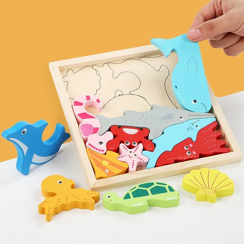 SmartPuzzle™ Puzzles Montessori pour l'éveil des enfants