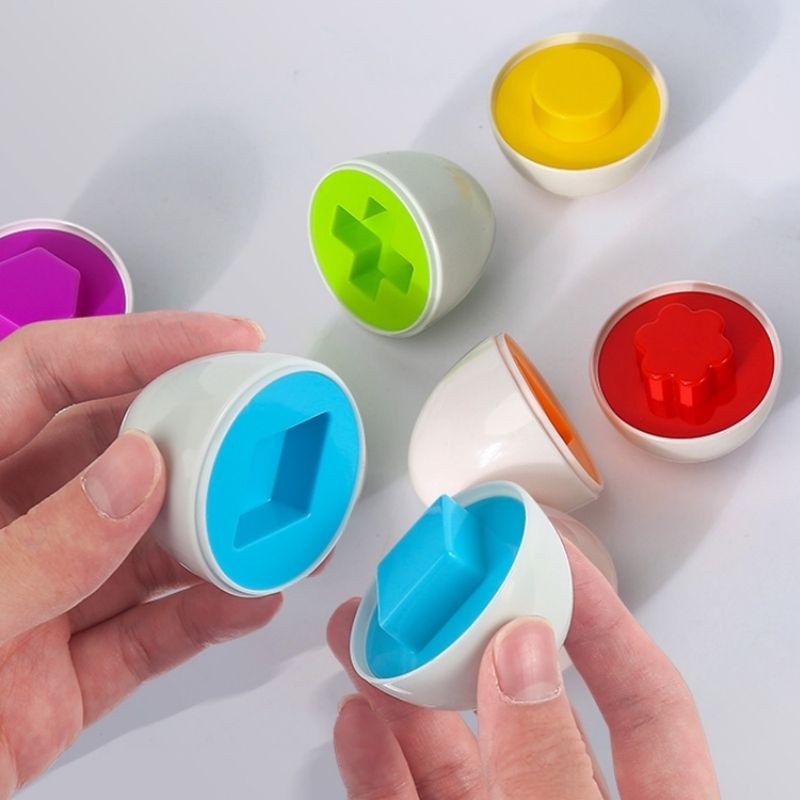 BabyEggs™ Jouet éducatif en forme d'œufs pour enfants